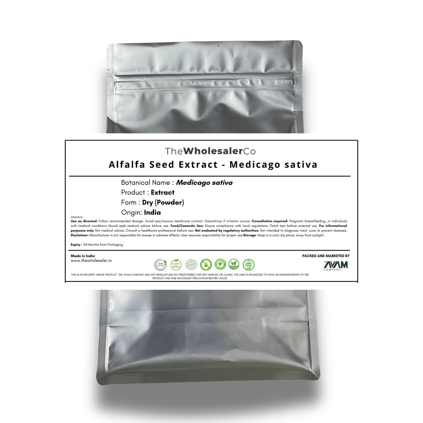 Alfalfa Seed Extract - Medicago sativa Product vendor