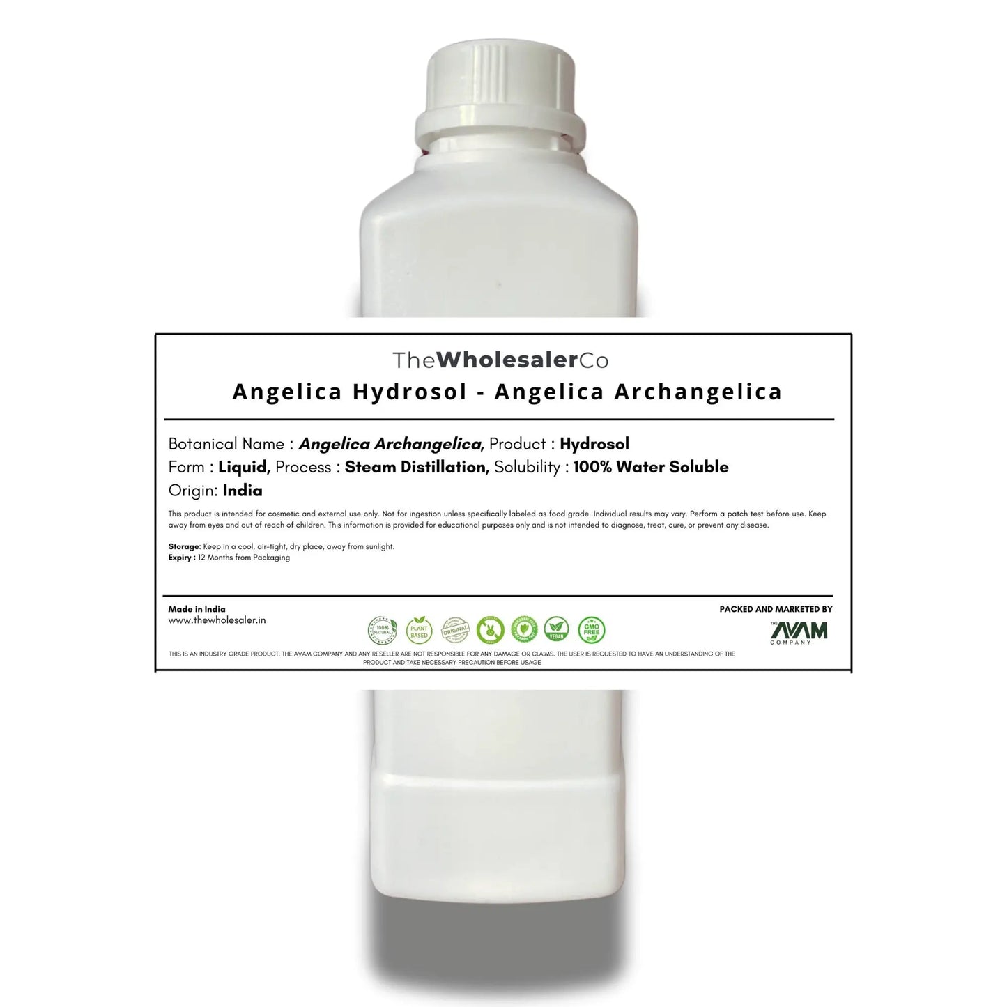 Angelica Hydrosol - Angelica Archangelica Bulk Supplier@TheWholesaleCo Prices