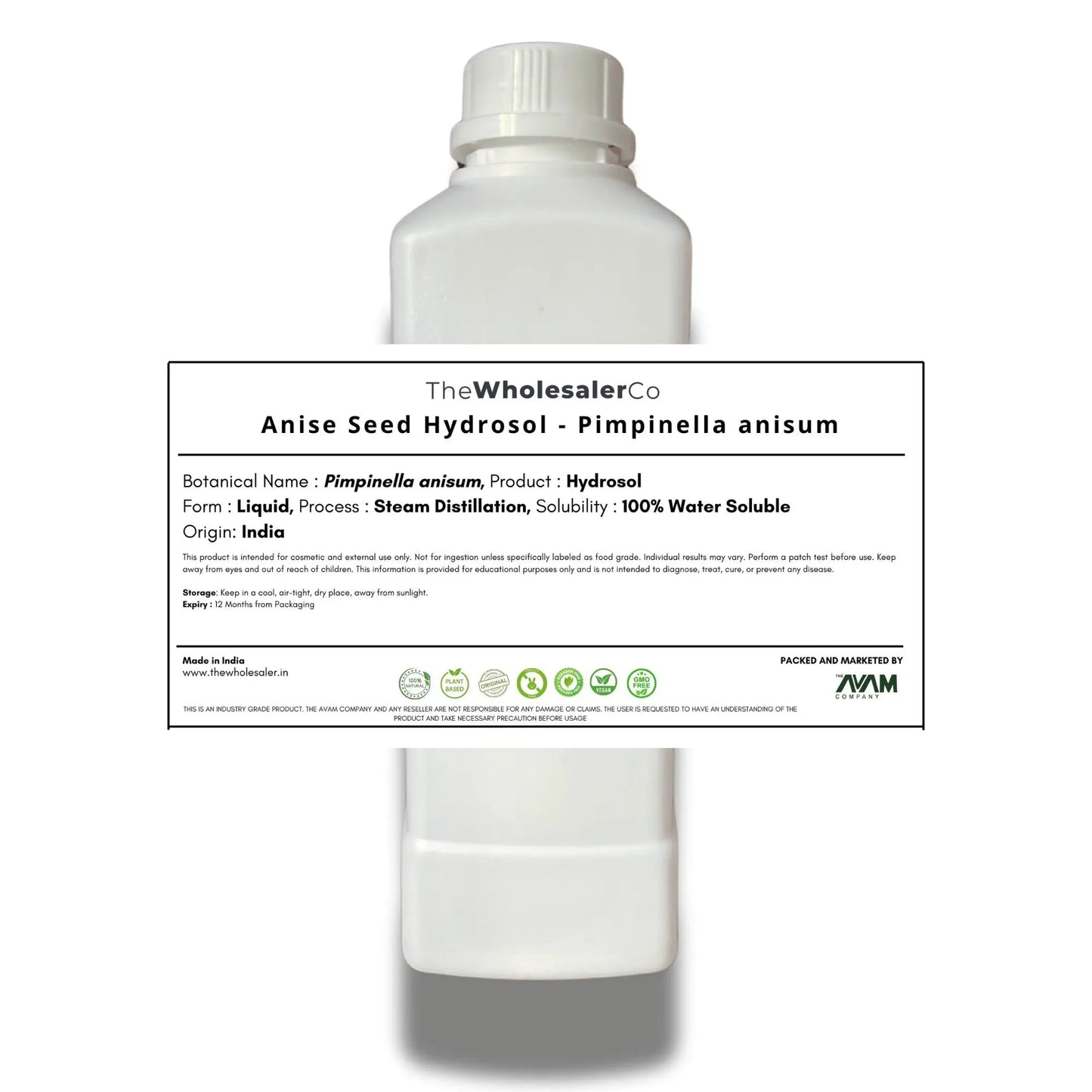 Anise Seed Hydrosol - Pimpinella anisum Bulk Supplier@TheWholesaleCo Prices