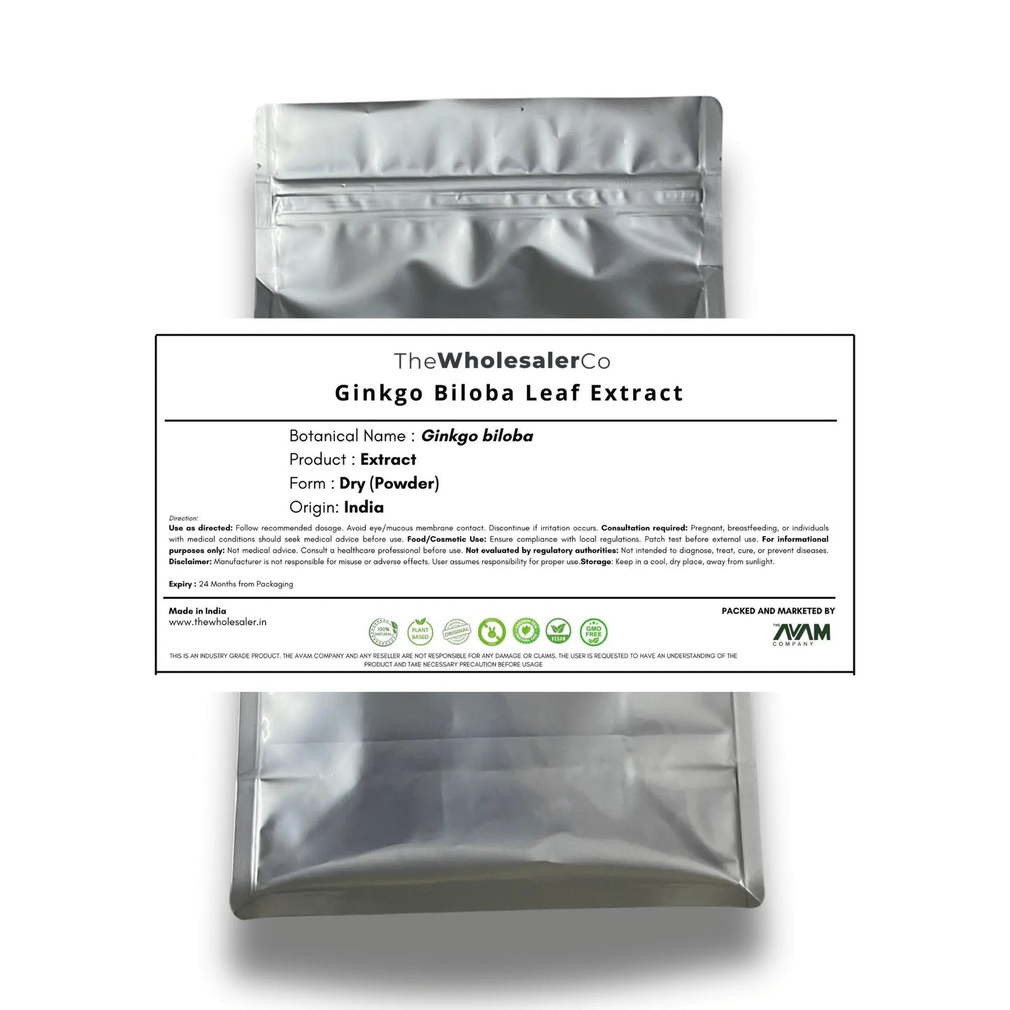 Ginkgo Biloba Leaf Extract Product vendor