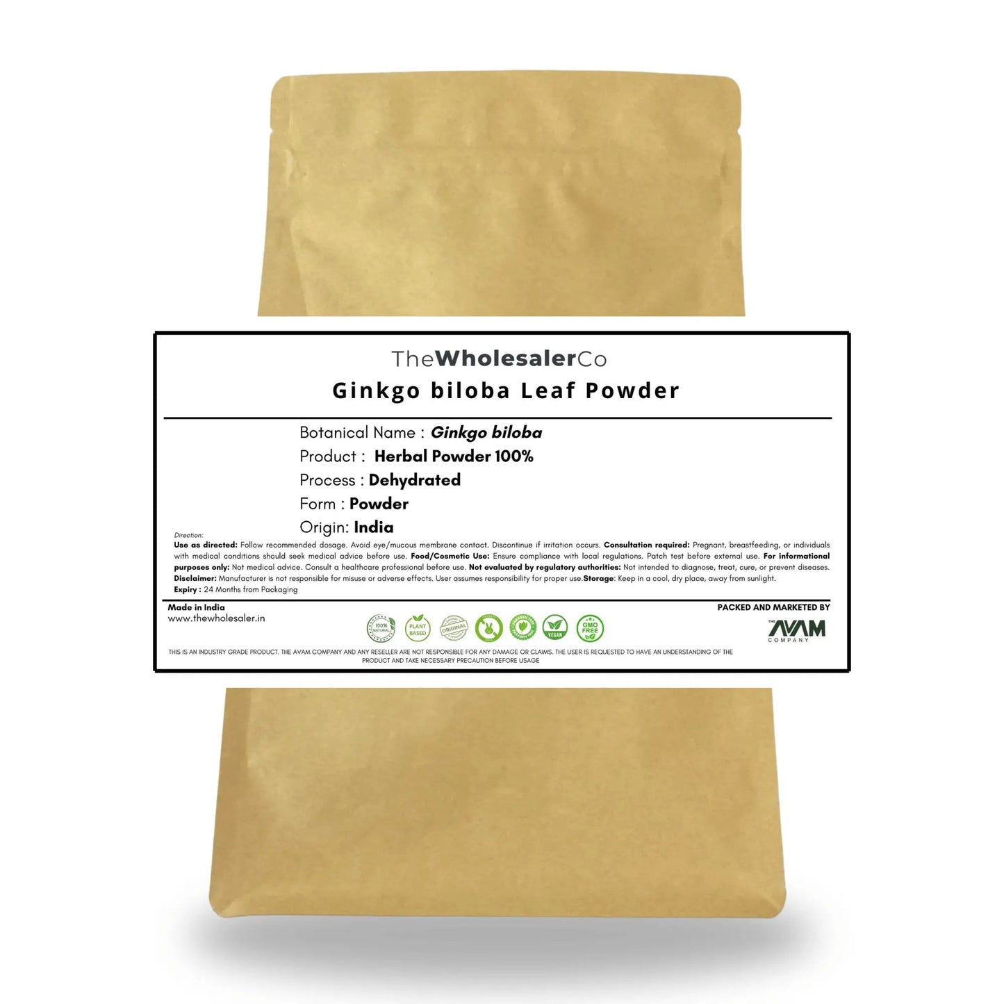 Ginkgo Biloba Leaf Powder Product vendor