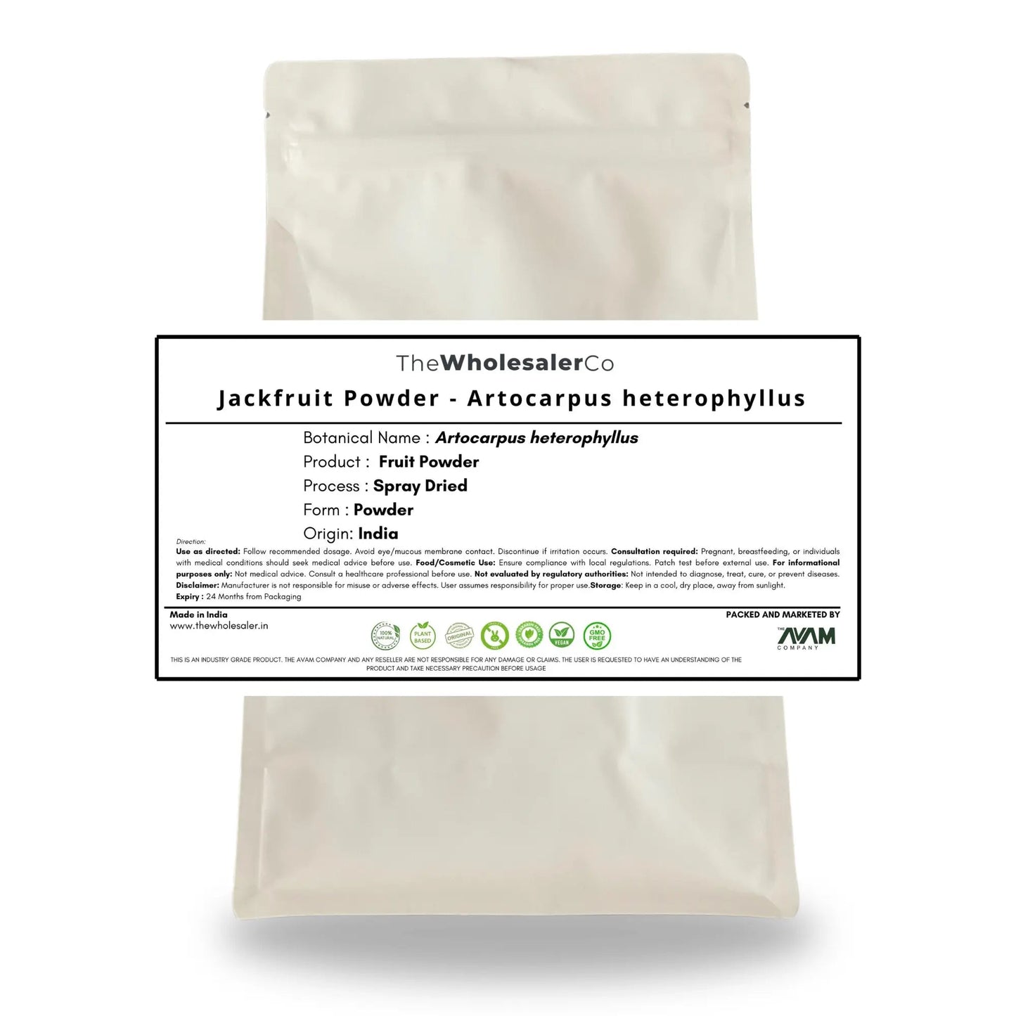 Jackfruit Powder - Artocarpus heterophyllus Bulk Supplier@TheWholesaleCo Prices