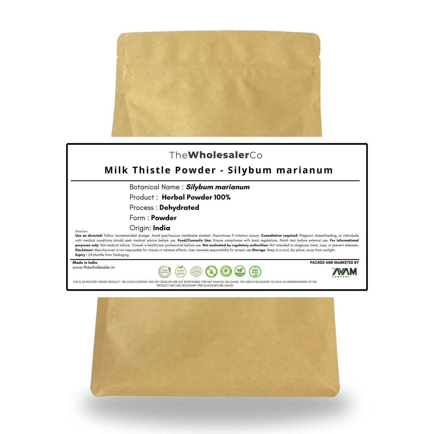 Milk Thistle Powder - Silybum marianum Product vendor