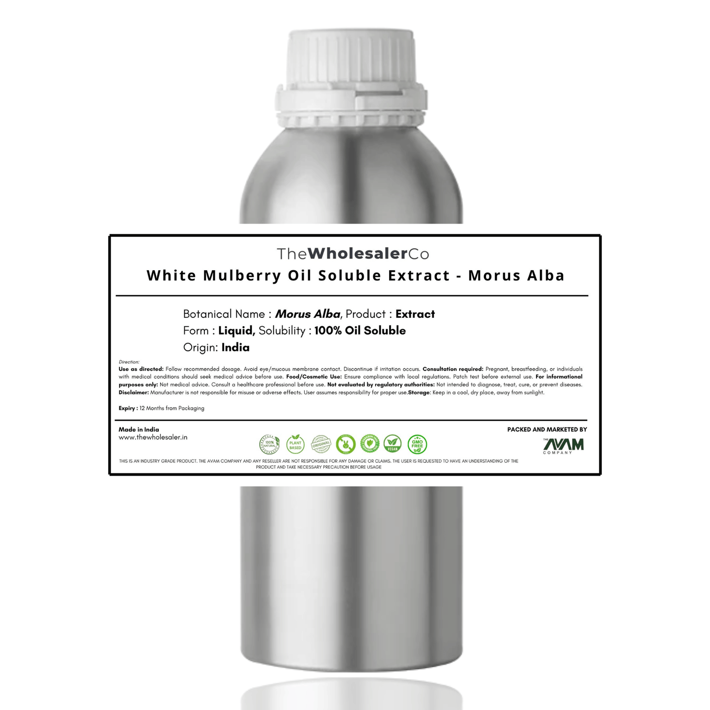 White Mulberry Oil Soluble Extract - Morus Alba