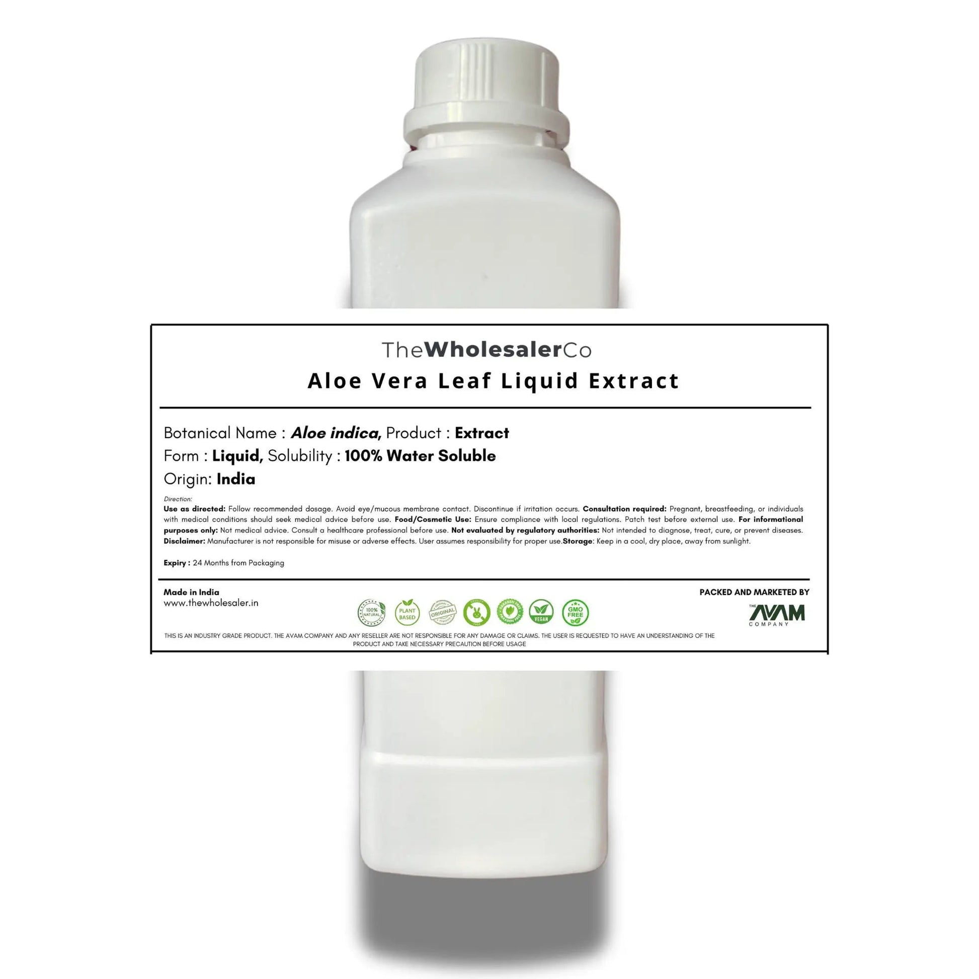 Aloe Vera Leaf Liquid Extract Product vendor