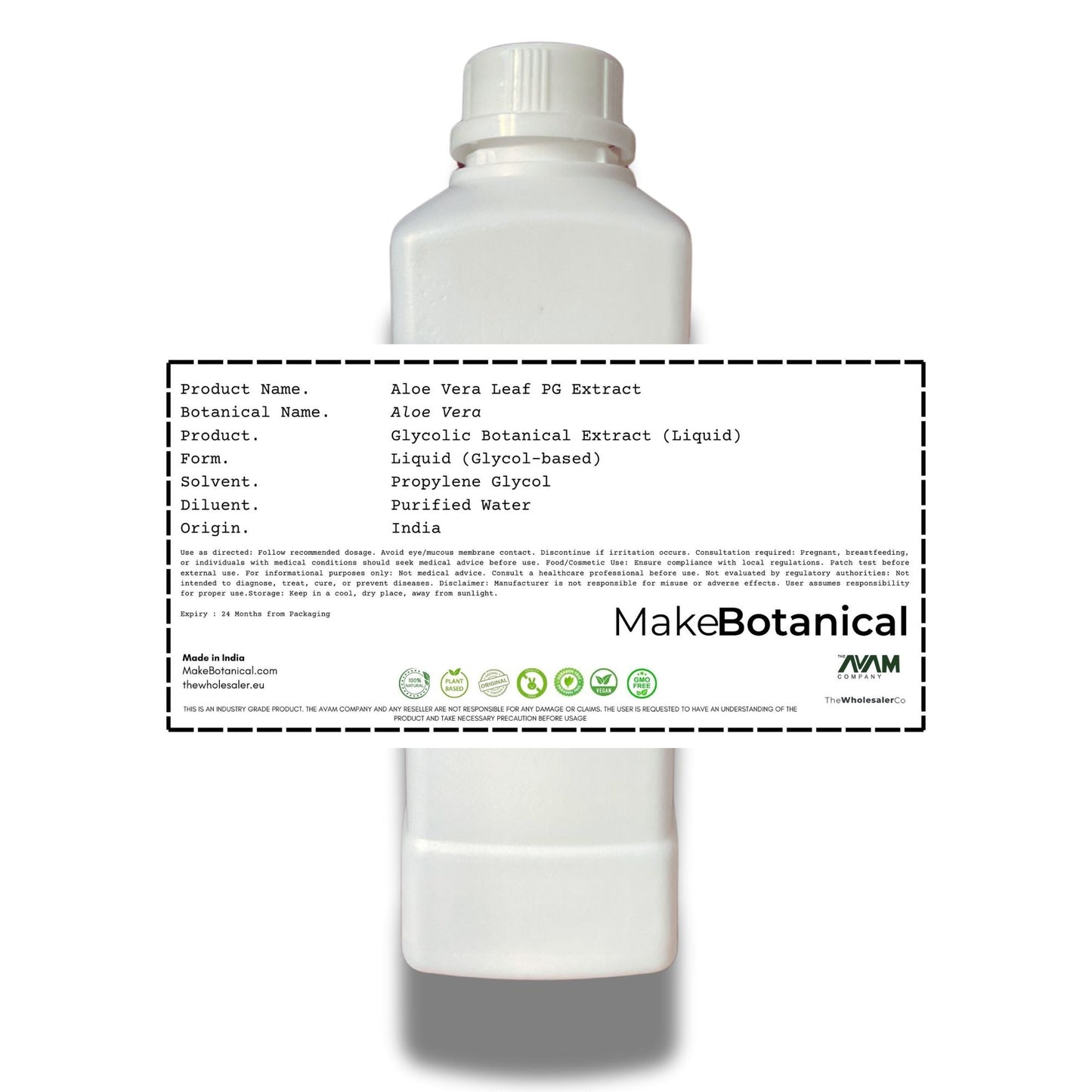 Aloe Vera Leaf PG Extract