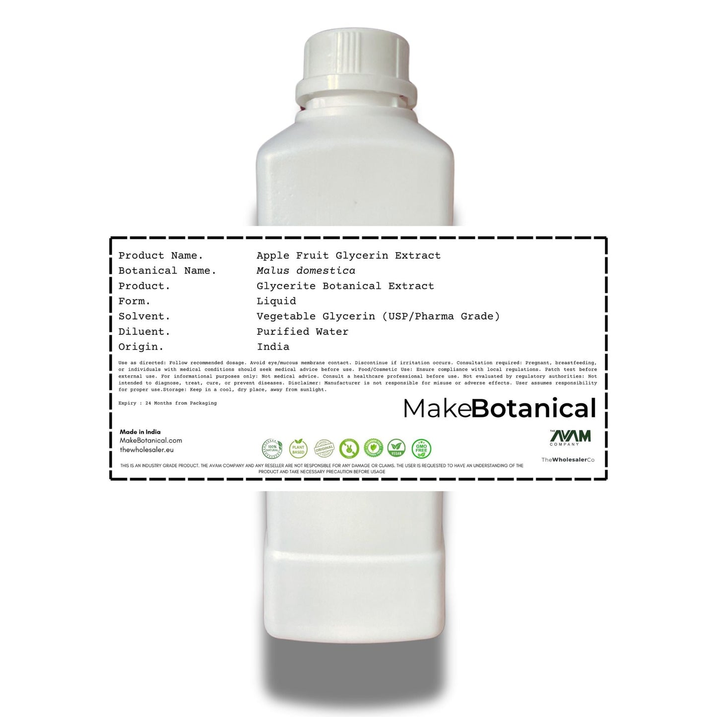Apple Fruit Glycerin Extract - Malus domestica