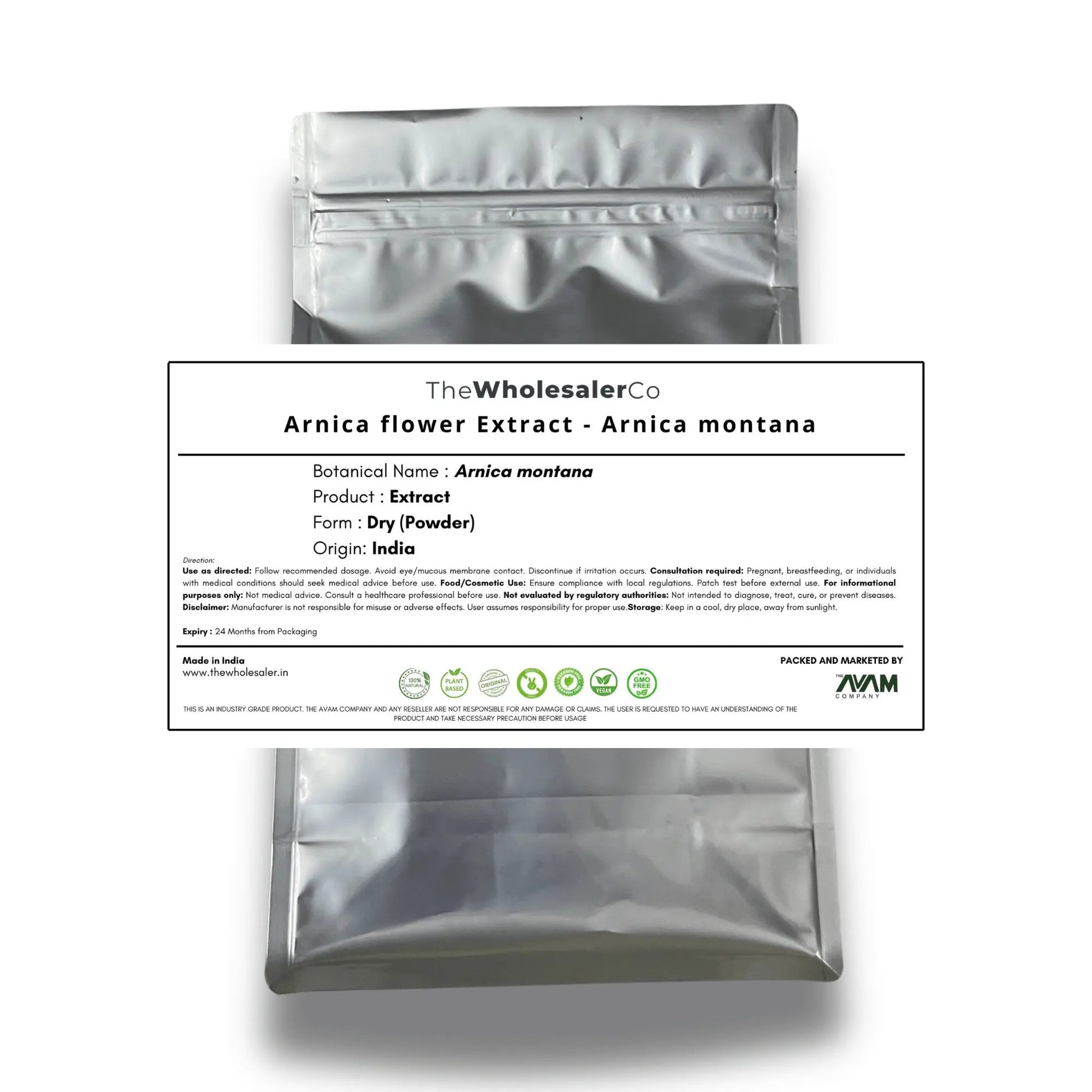 Arnica flower Extract - Arnica montana Product vendor