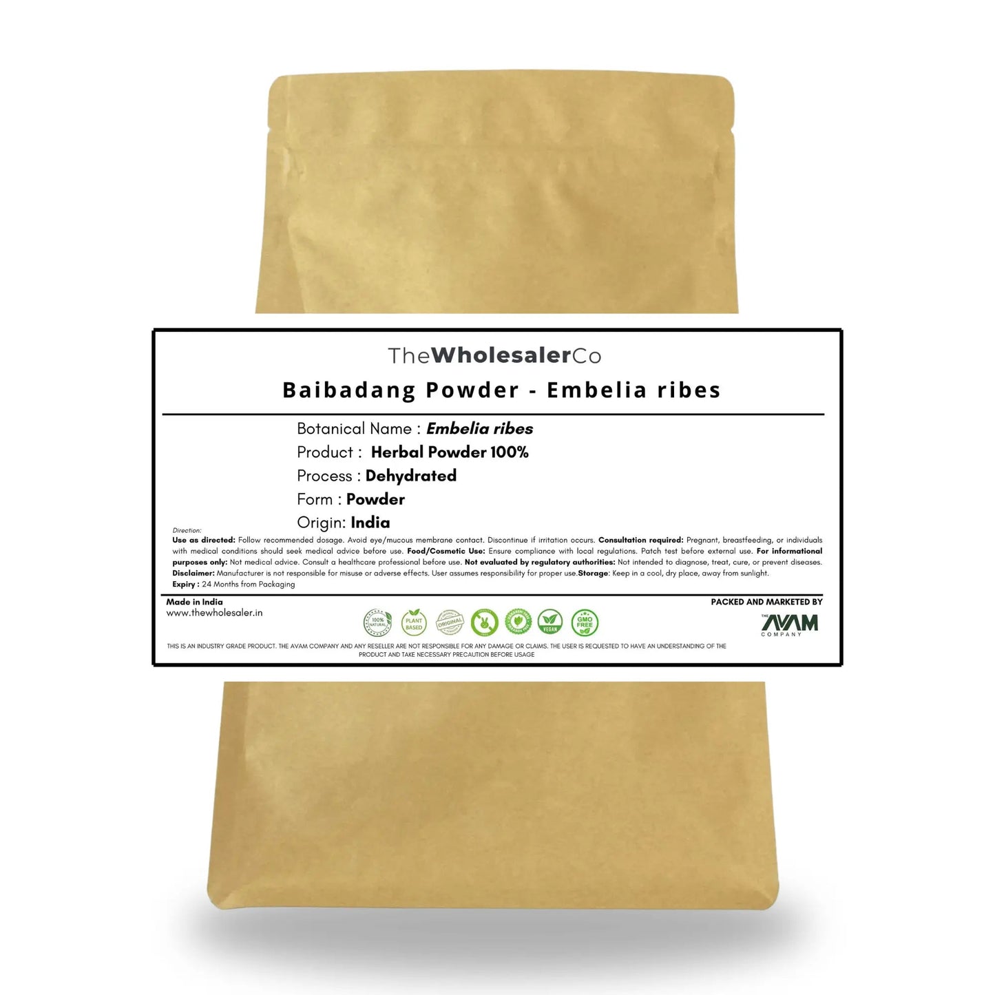 Baibadang Powder - Embelia ribes Bulk Supplier@TheWholesaleCo Prices