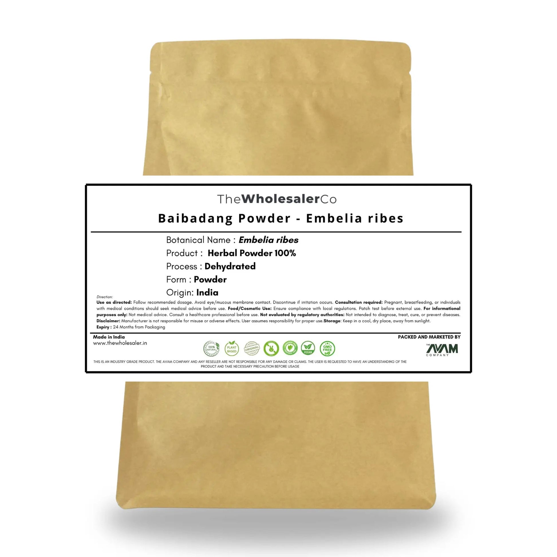 Baibadang Powder - Embelia ribes Bulk Supplier@TheWholesaleCo Prices