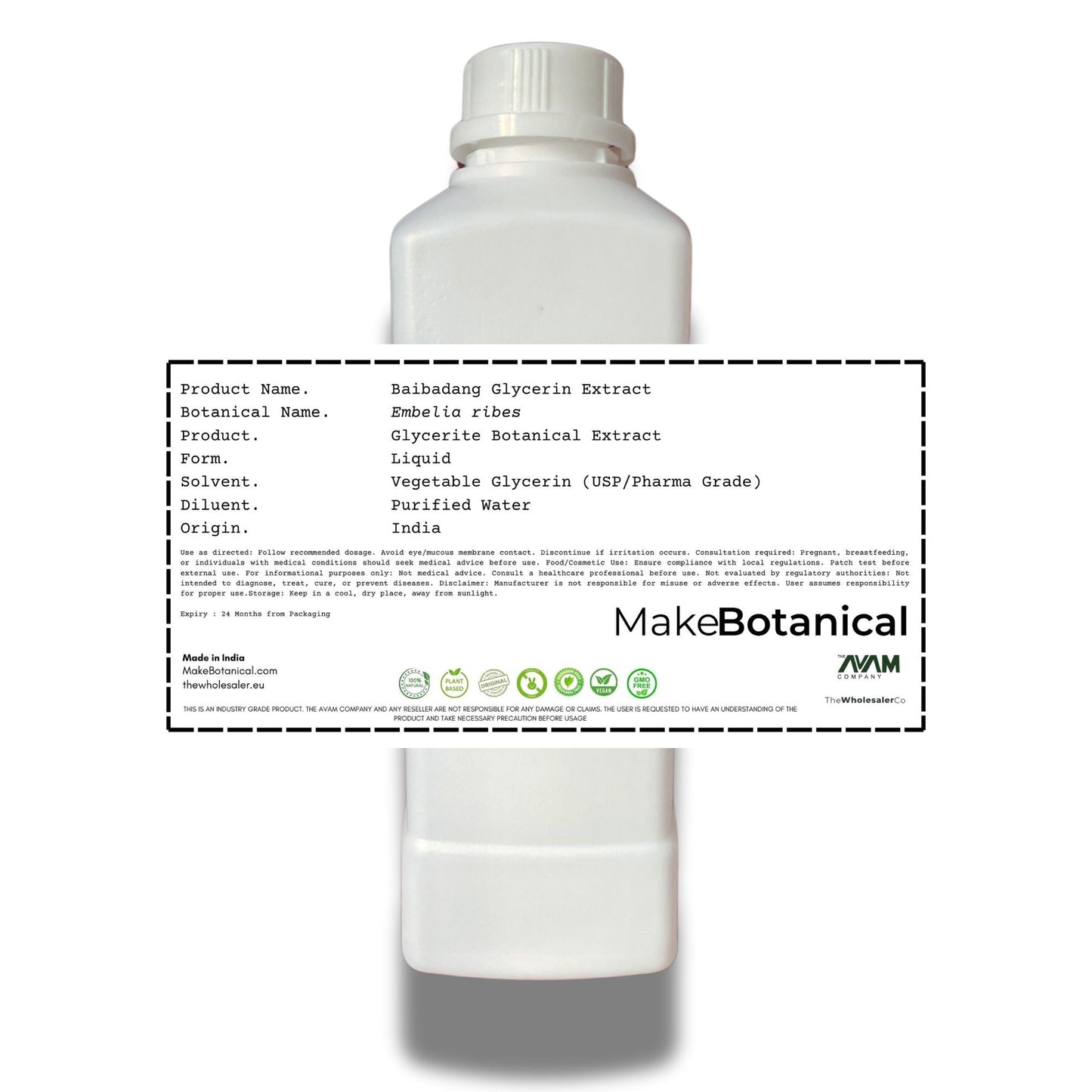 Baibadang Glycerin Extract - Embelia ribes