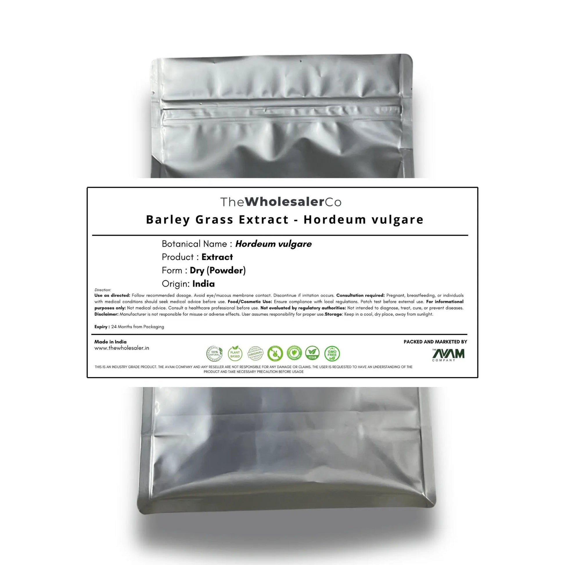 Barley Grass Extract - Hordeum vulgare Product vendor