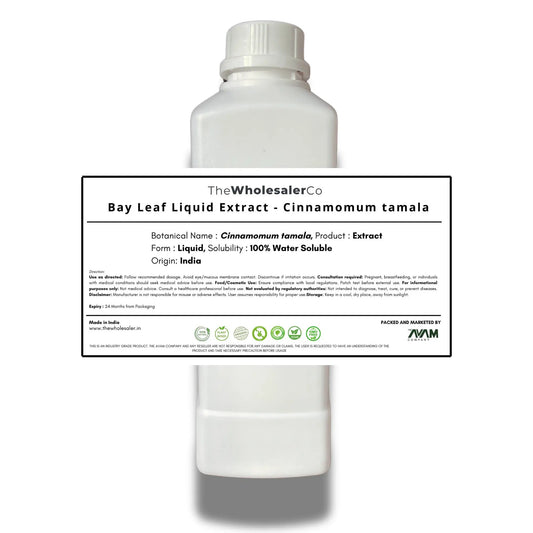 Bay Leaf Liquid Extract - Cinnamomum tamala Bulk Supplier@TheWholesaleCo Prices