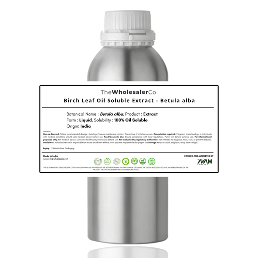 Birch Leaf Oil Soluble Extract - Betula alba