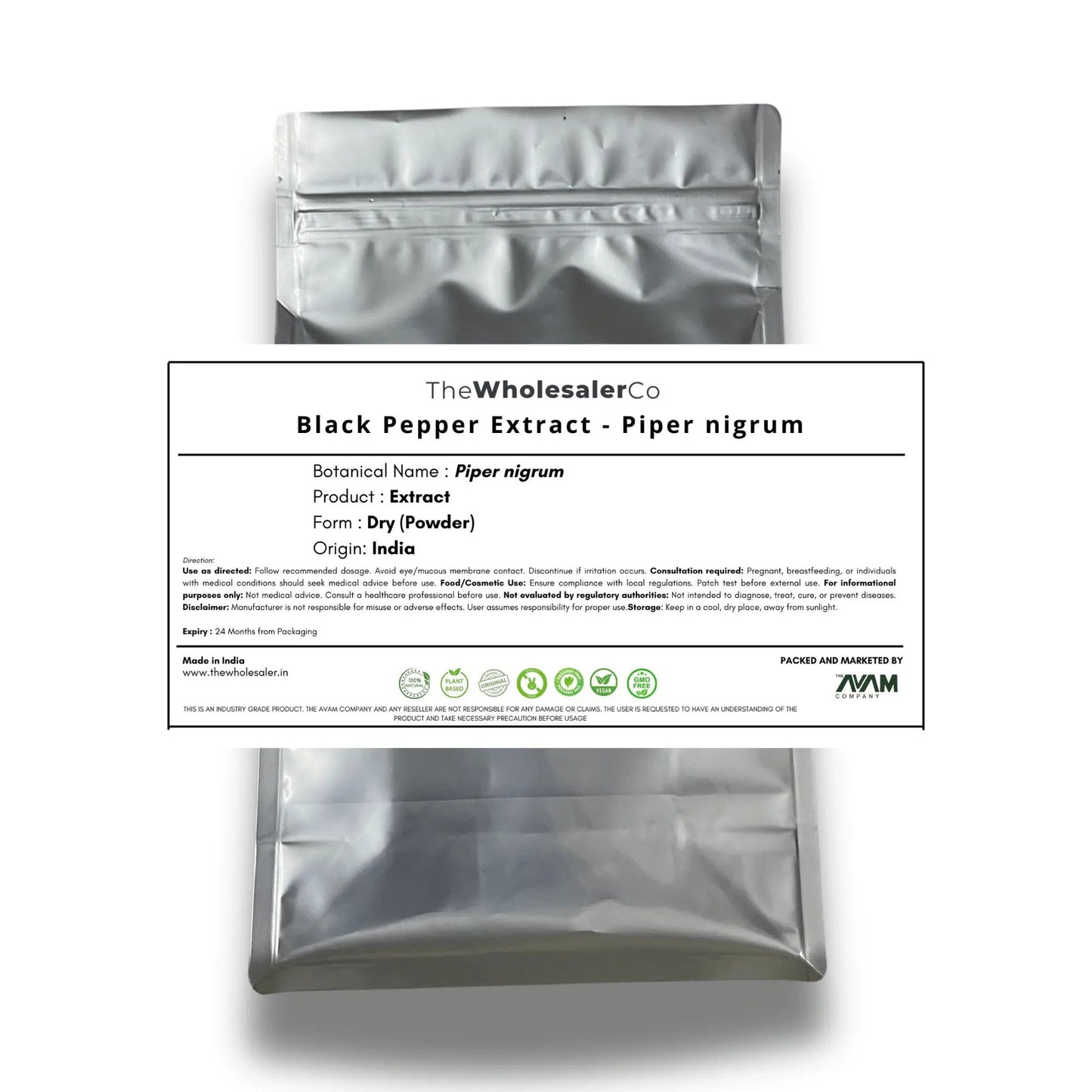 Black Pepper Extract - Piper nigrum Product vendor