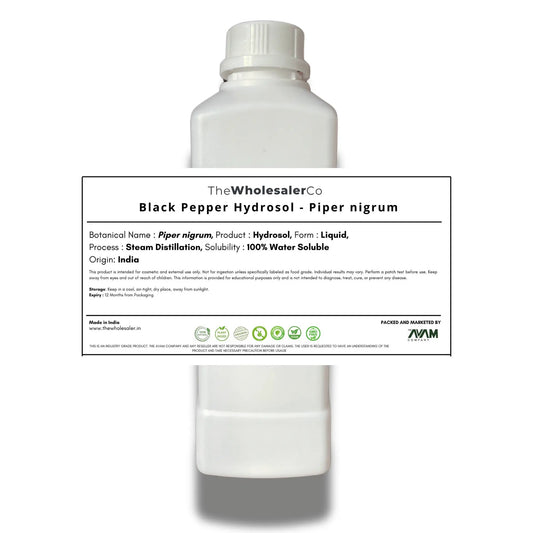 Black Pepper Hydrosol - Piper nigrum Bulk Supplier@TheWholesaleCo Prices
