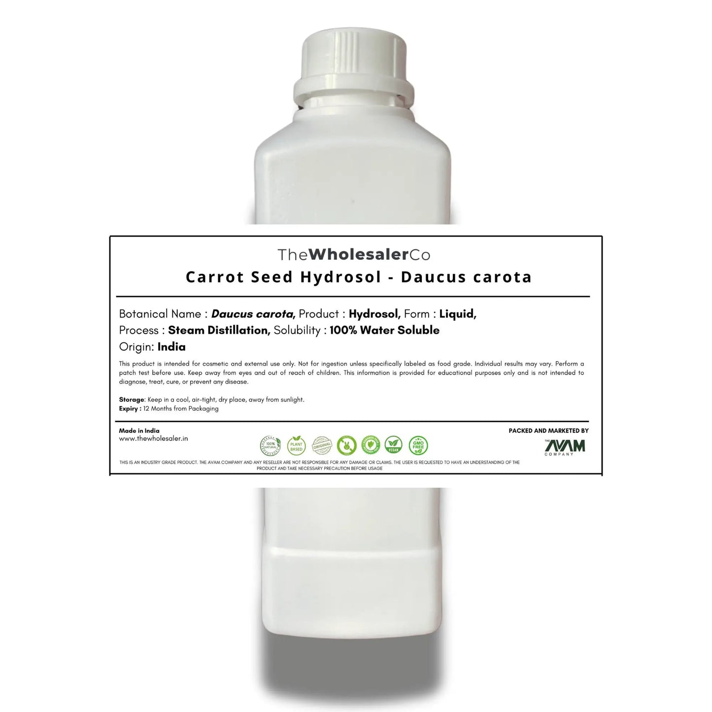 Carrot Seed Hydrosol - Daucus carota Bulk Supplier@TheWholesaleCo Prices
