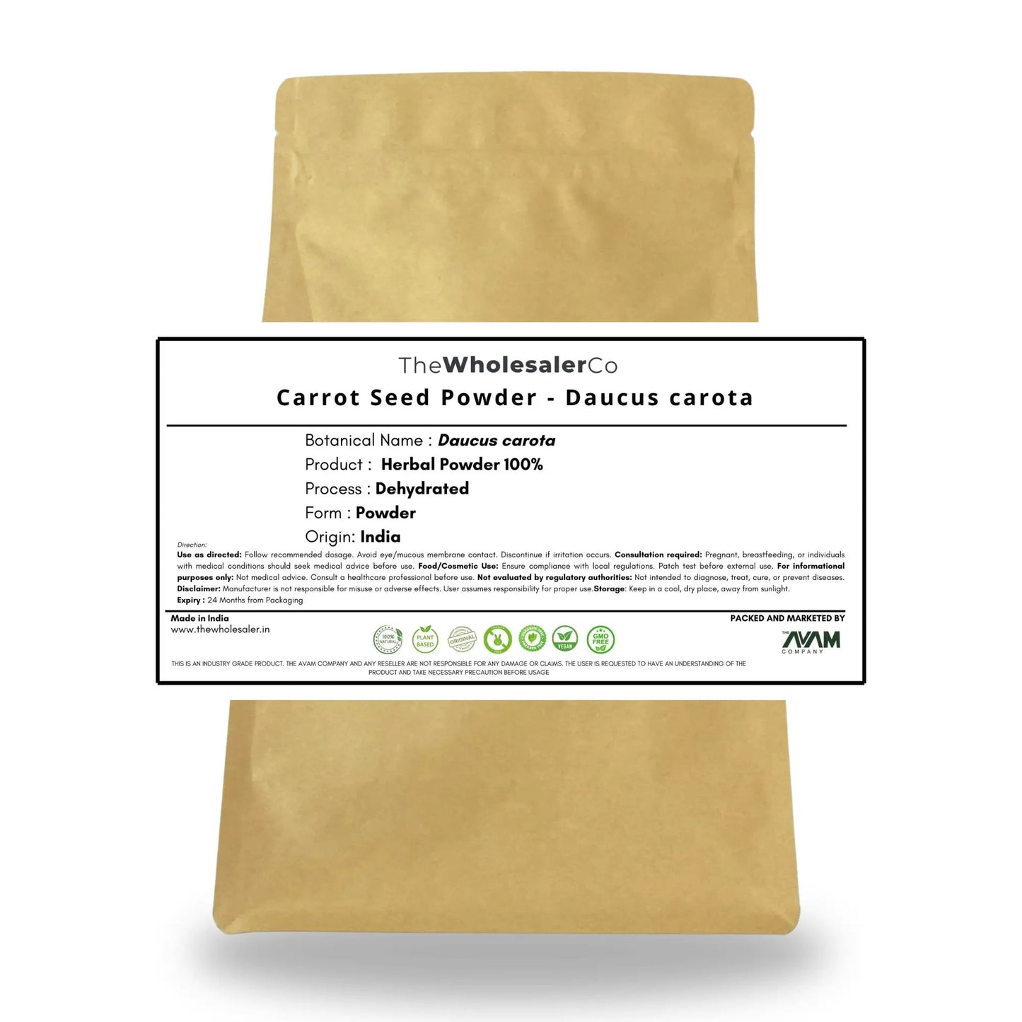 Carrot Seed Powder - Daucus carota Product vendor