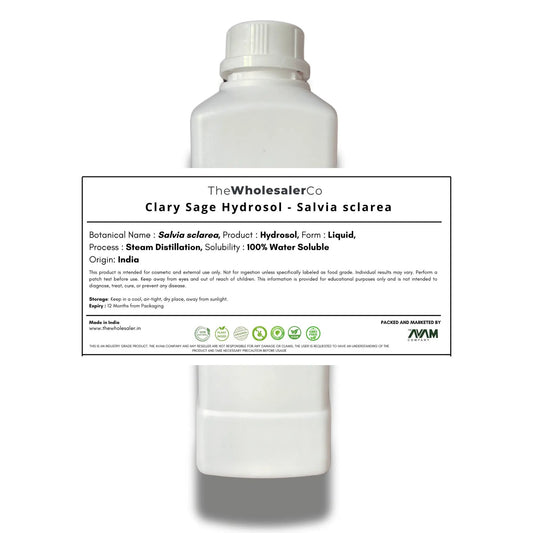Clary Sage Hydrosol - Salvia sclarea Bulk Supplier@TheWholesaleCo Prices