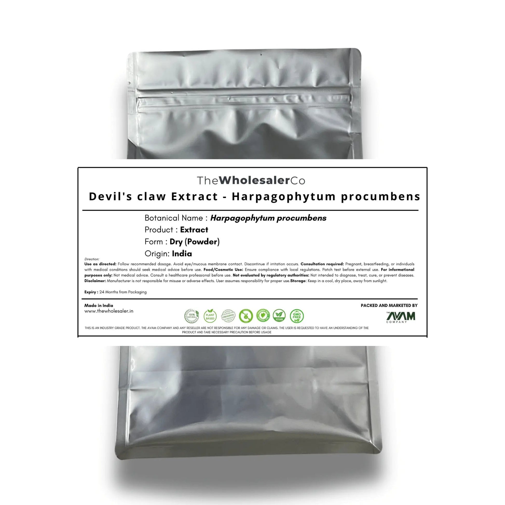 Devil's claw Extract - Harpagophytum procumbens Product vendor