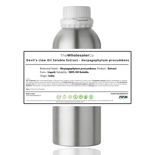 Devil's claw Oil Soluble Extract - Harpagophytum procumbens