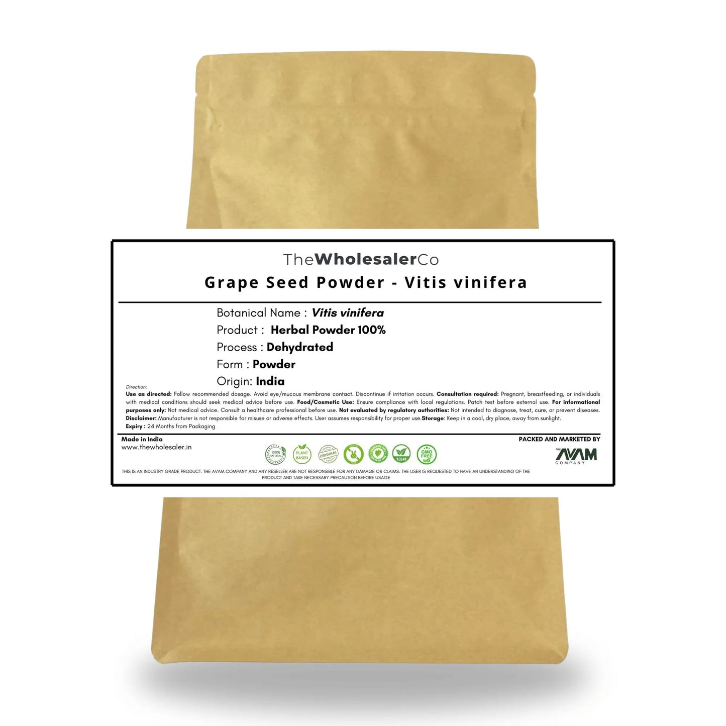 Grape Seed Powder - Vitis Vinifera Product vendor