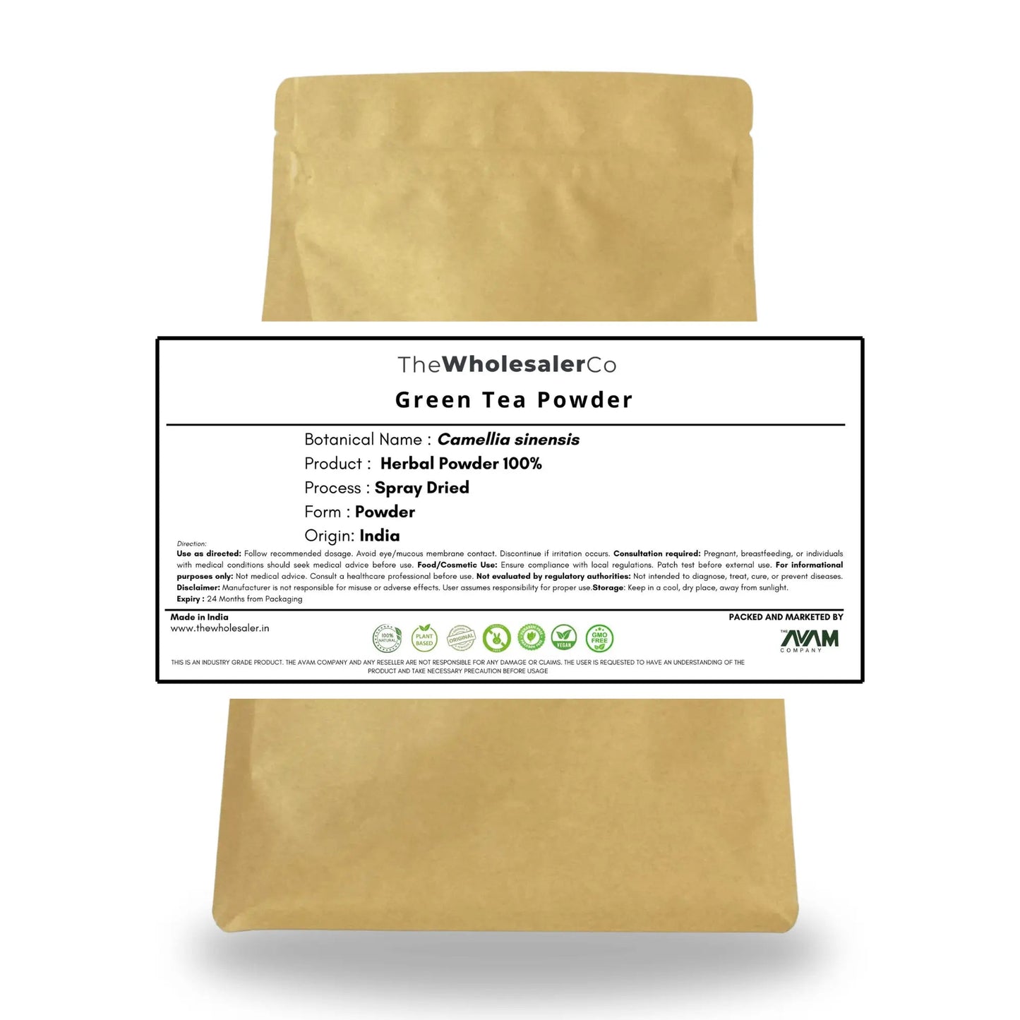 Green Tea Powder Product vendor