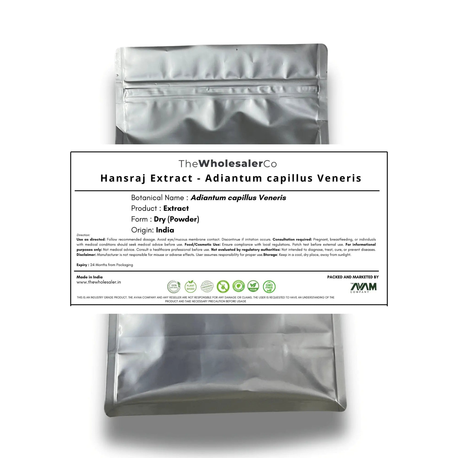 Hansraj Extract - Adiantum Capillus Veneris Product vendor