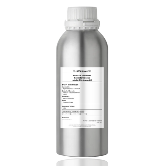 Hibiscus Flower OS Extract (Hibiscus sabdariffa), Argan Oil