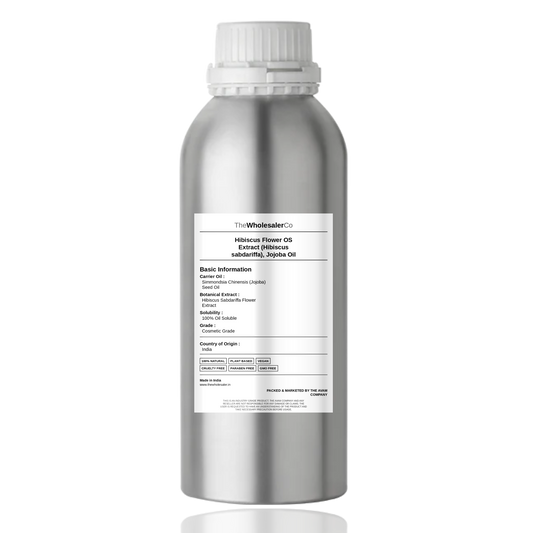 Hibiscus Flower OS Extract (Hibiscus sabdariffa), Jojoba Oil