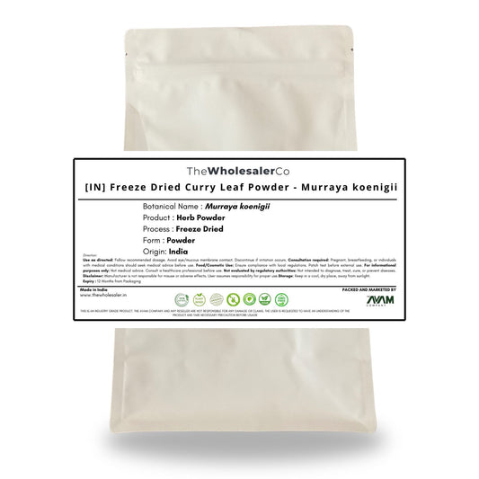 [IN] Freeze Dried Curry Leaf Powder - Murraya koenigii