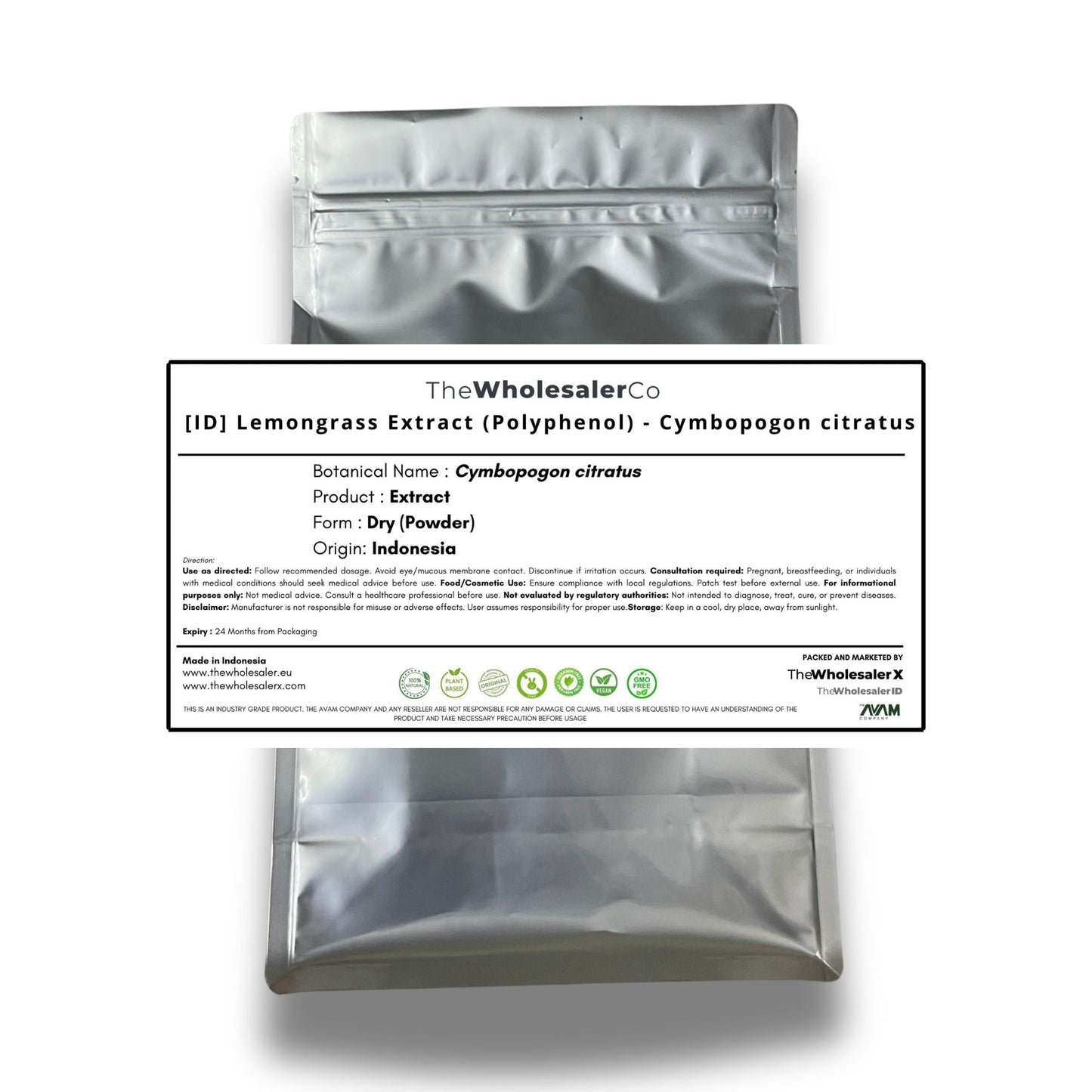 [ID] Lemongrass Extract (Polyphenol) - Cymbopogon citratus
