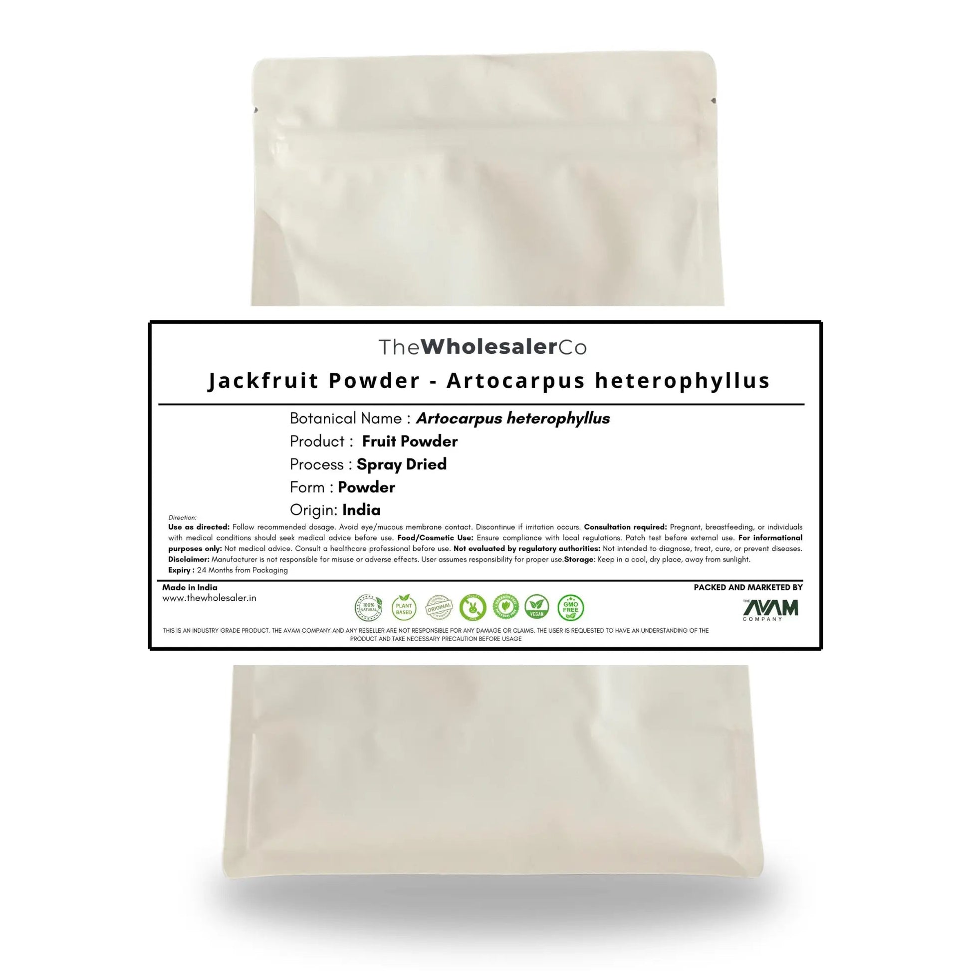 Jackfruit Powder - Artocarpus heterophyllus Bulk Supplier@TheWholesaleCo Prices