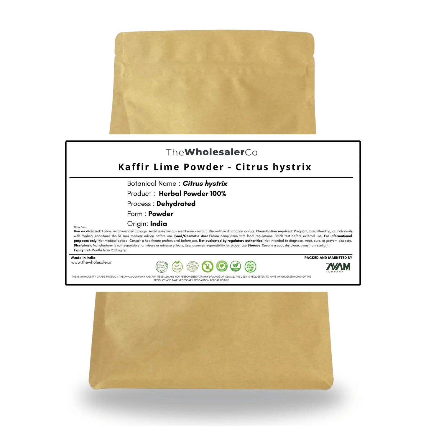 Kaffir Lime Powder - Citrus hystrix Product vendor