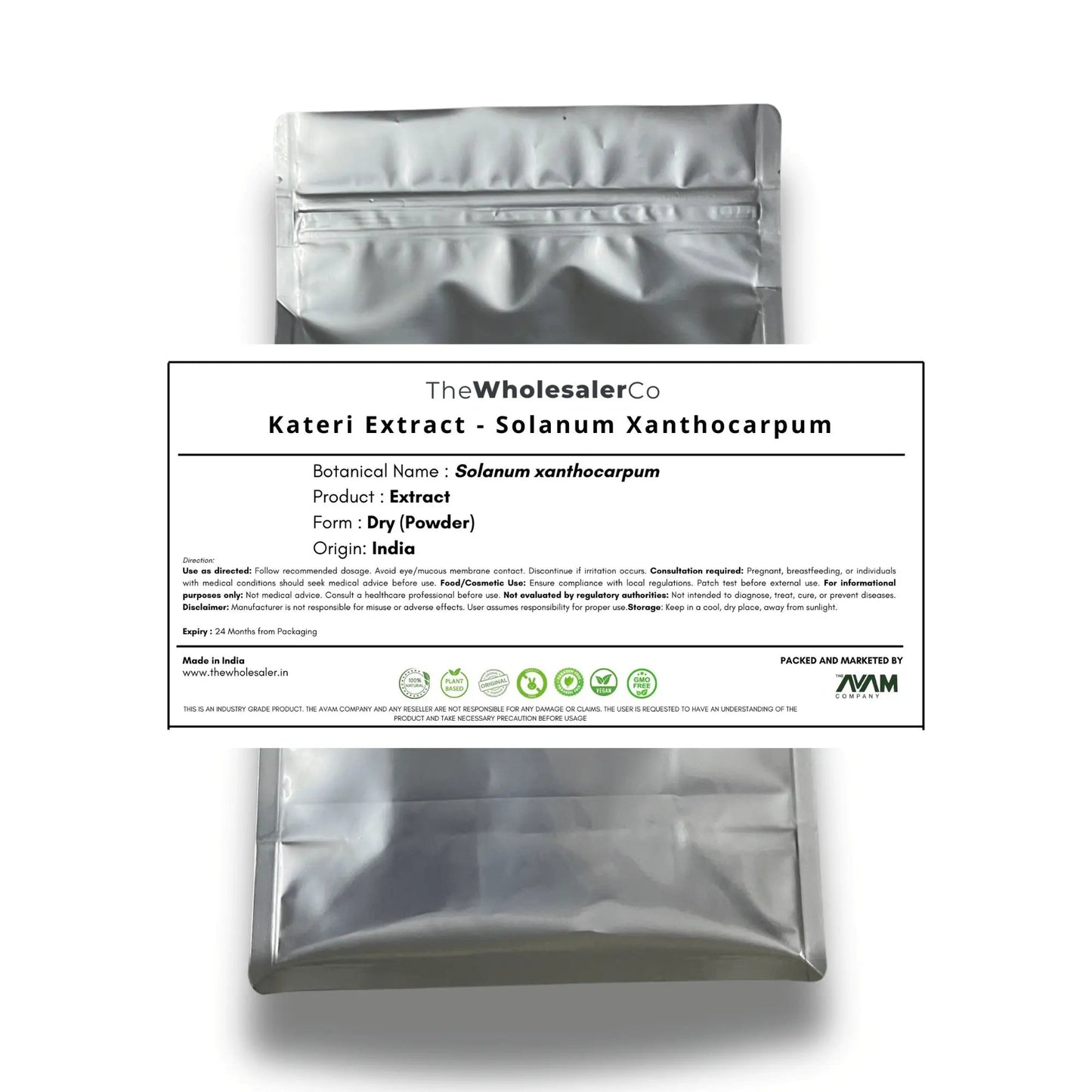 Kateri Extract - Solanum Xanthocarpum Product vendor