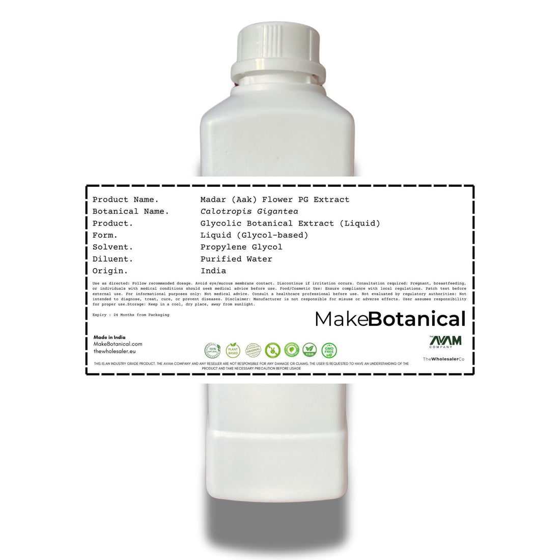 Madar (Aak) Flower PG Extract - Calotropis Gigantea