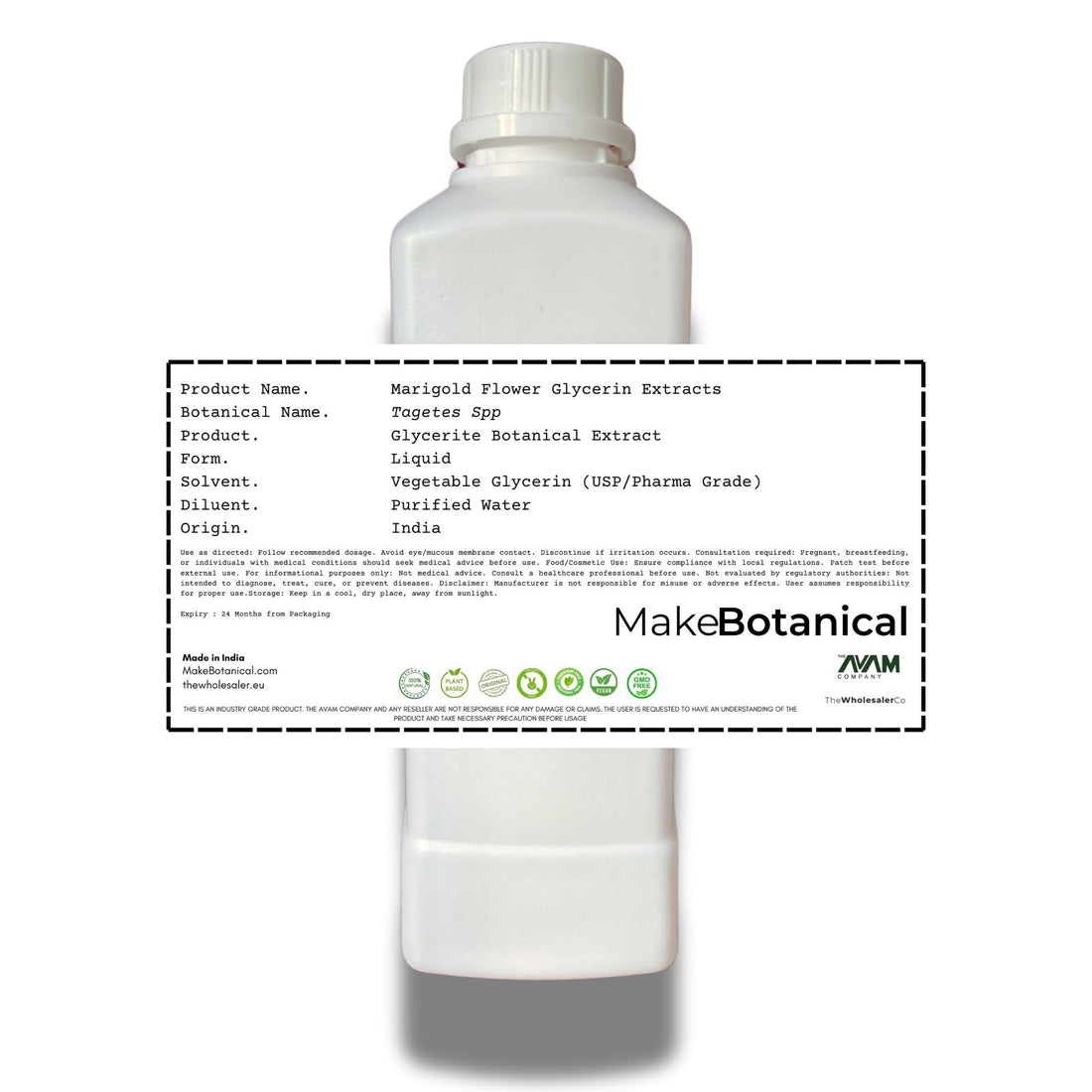 Marigold Flower Glycerin Extracts - Tagetes Spp