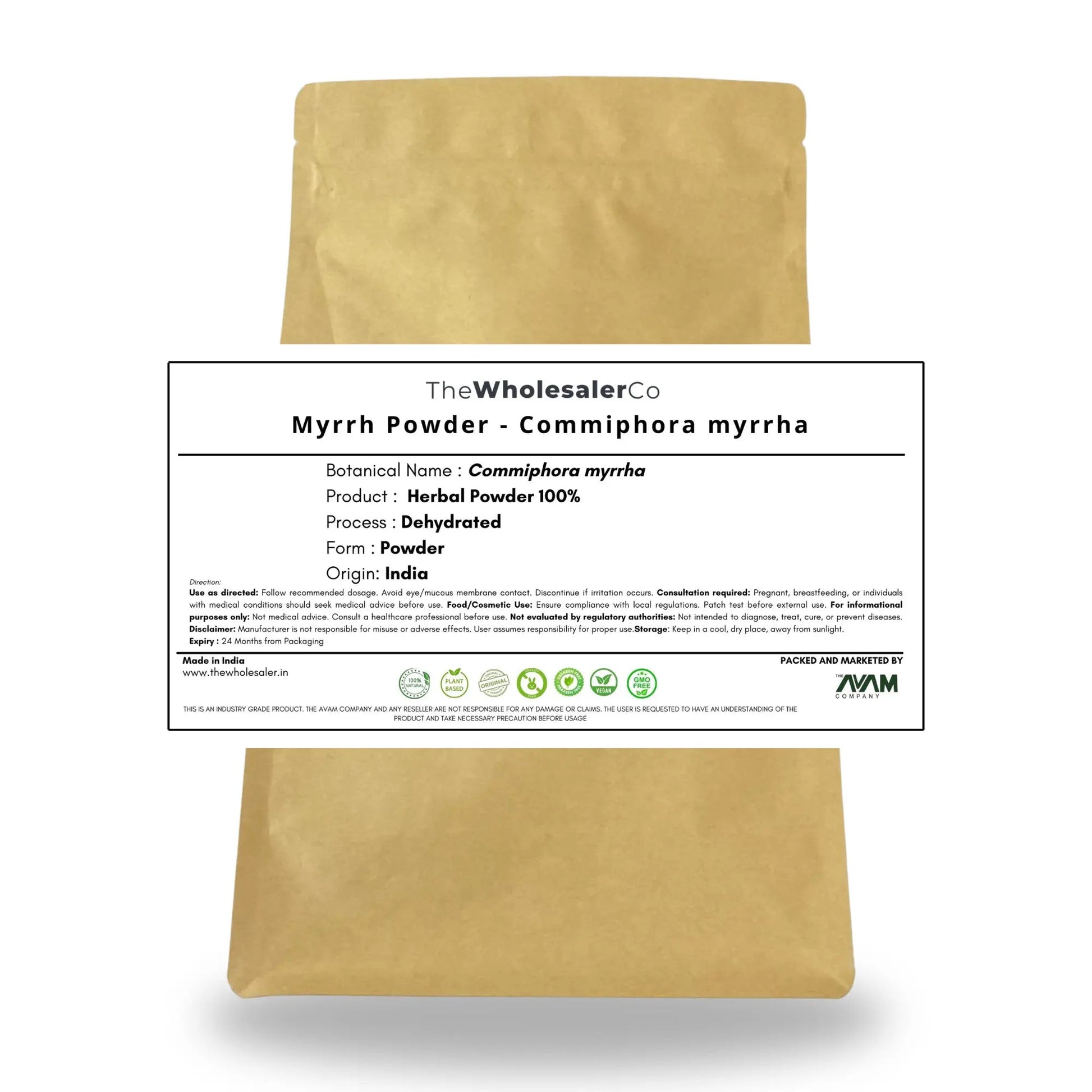 Myrrh Powder - Commiphora myrrha Product vendor