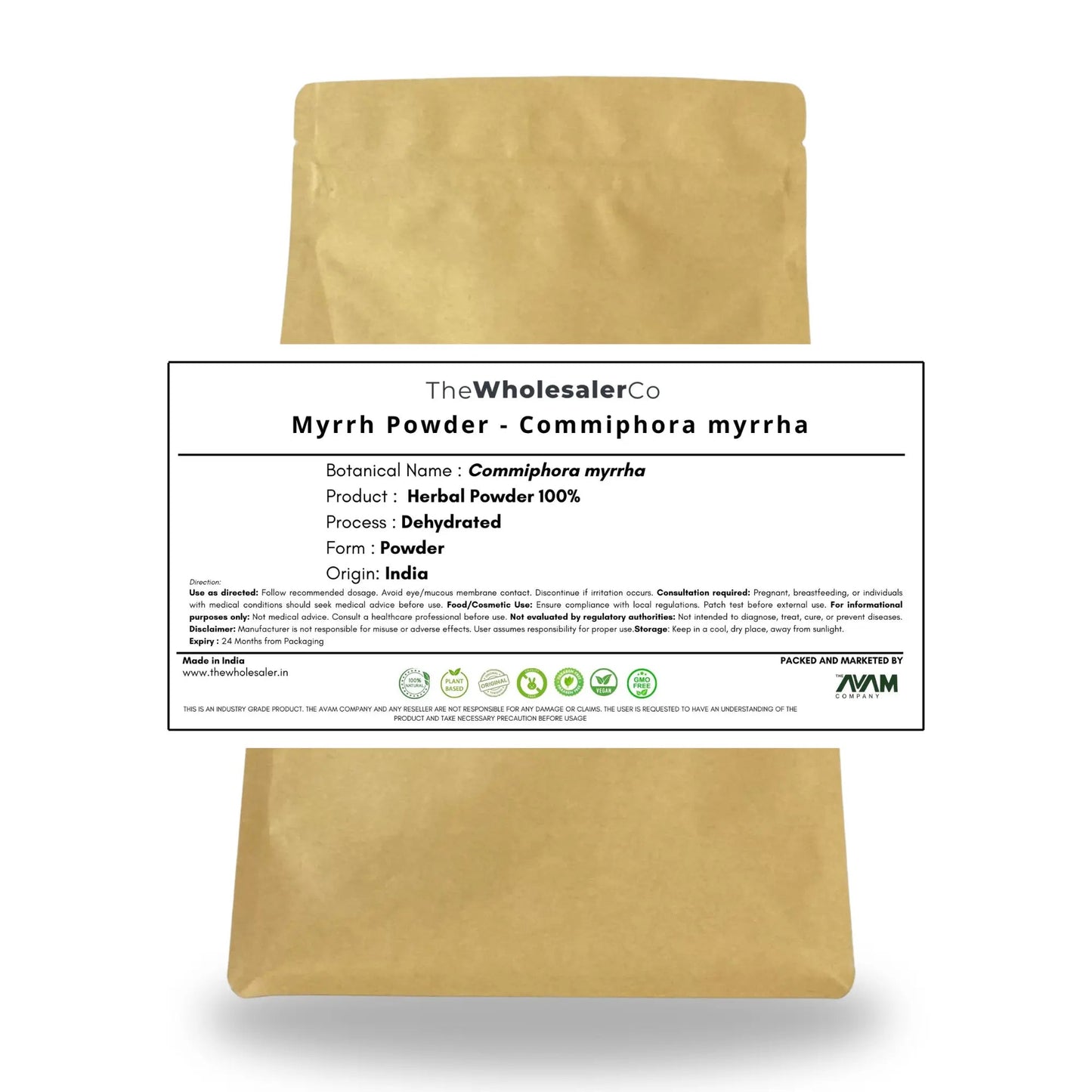 Myrrh Powder - Commiphora myrrha Product vendor