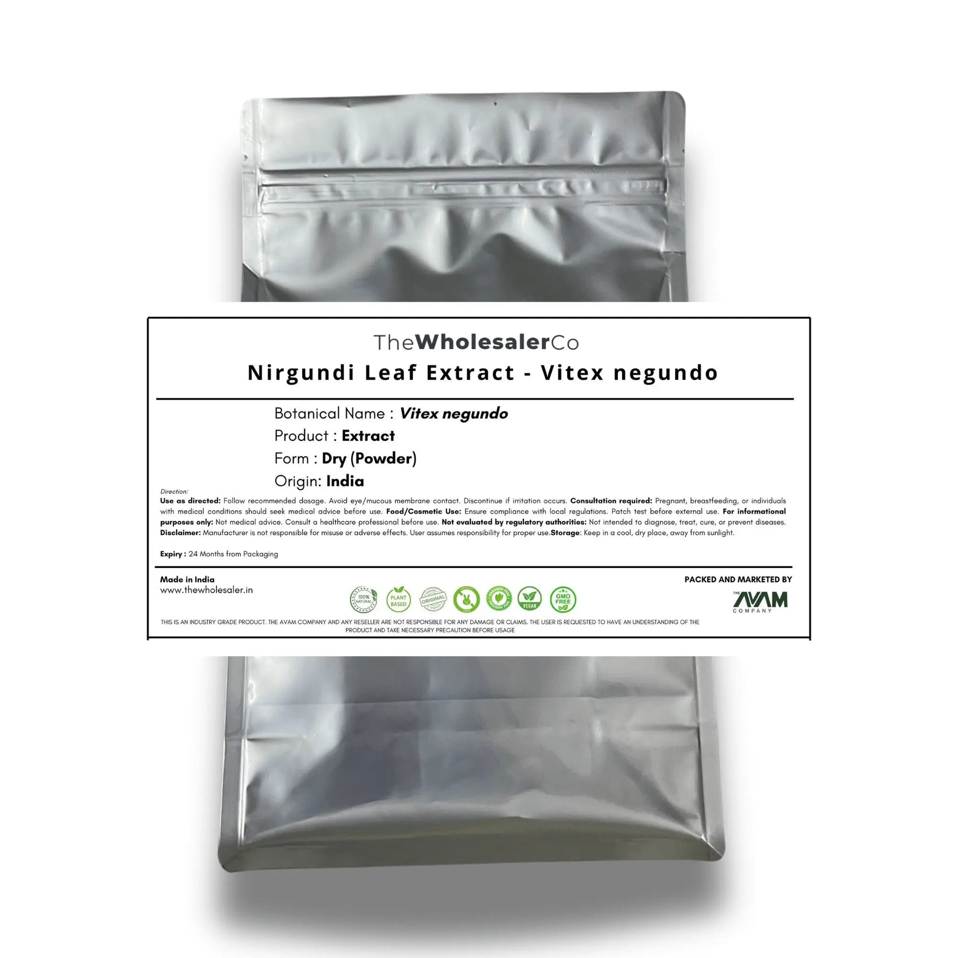 Nirgundi Leaf Extract - Vitex Negundo Product vendor