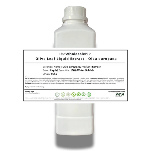 Olive Leaf Liquid Extract - Olea europaea Bulk Supplier@TheWholesaleCo Prices