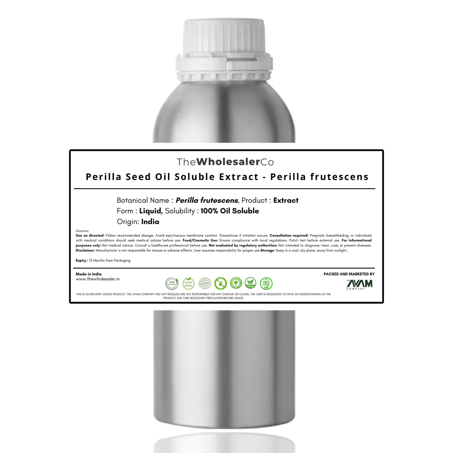 Perilla Seed Oil Soluble Extract - Perilla frutescens