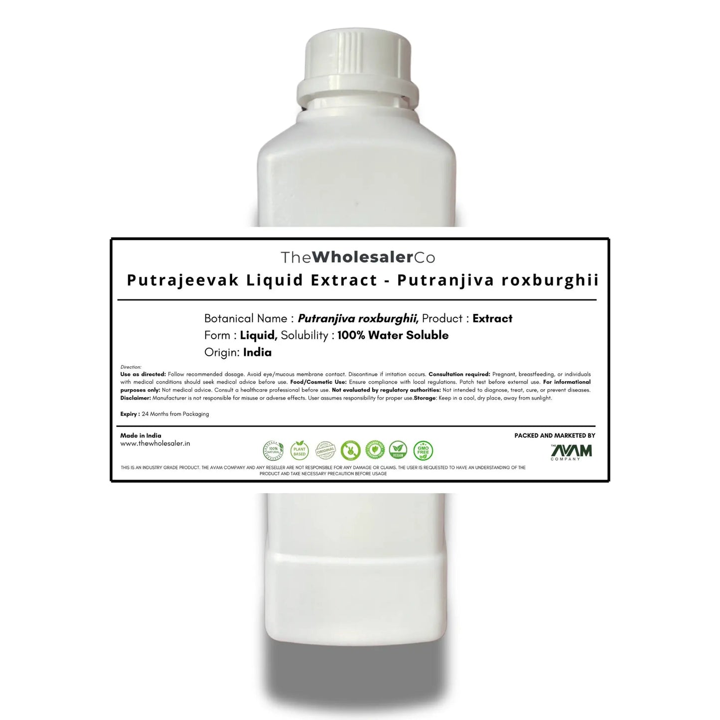 Putrajeevak Liquid Extract - Putranjiva roxburghii Bulk Supplier@TheWholesaleCo Prices