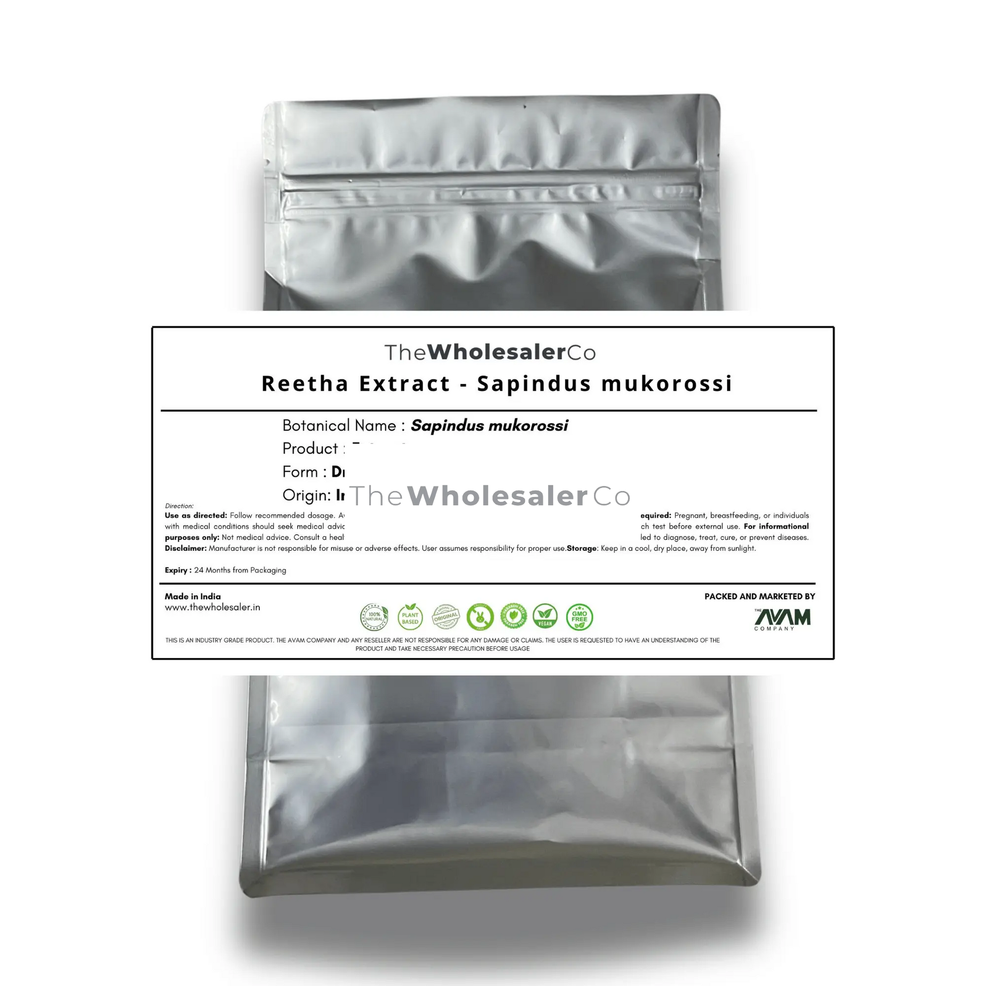 Reetha Extract - Sapindus mukorossi Product vendor