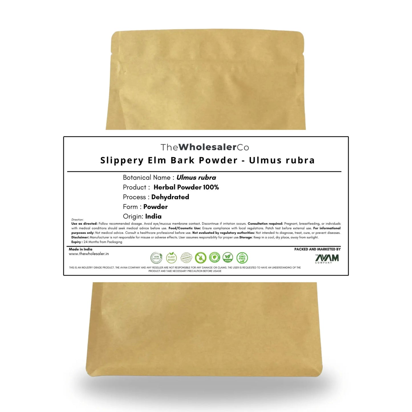 Slippery Elm Bark Powder - Ulmus rubra Product vendor