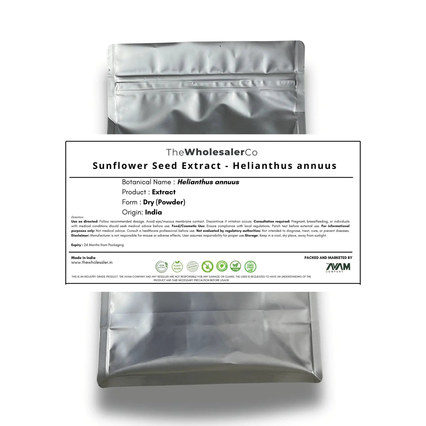 Sunflower Seed Extract - Helianthus annuus Product vendor