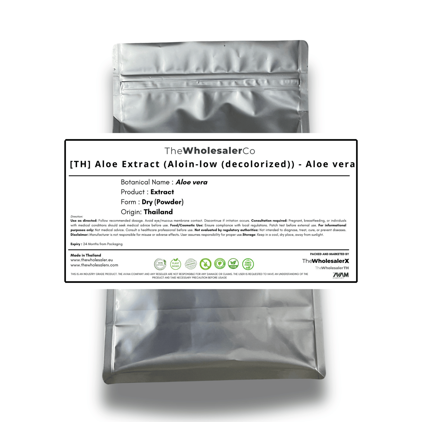 [TH] Aloe Extract (200:1) - Aloe vera