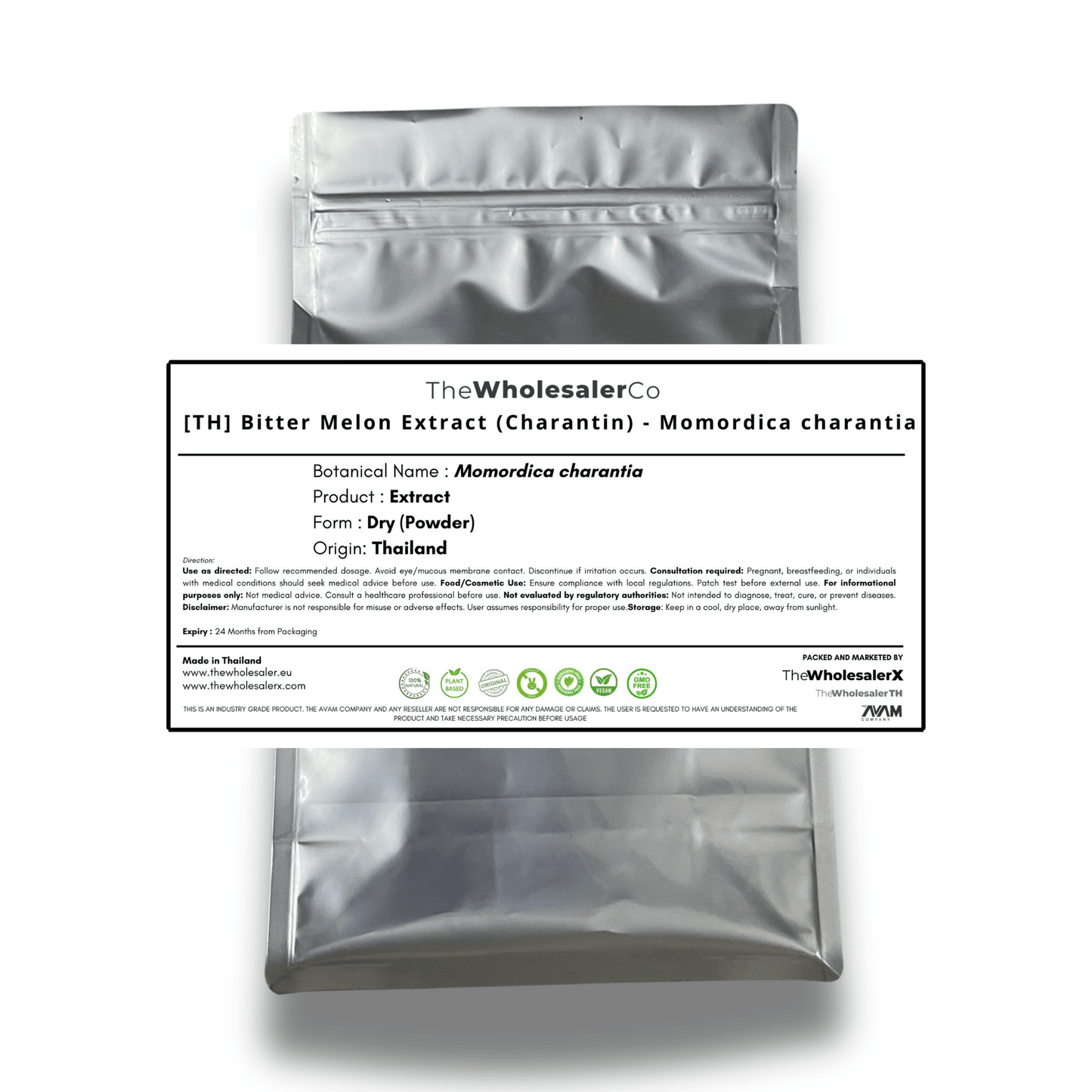 [TH] Bitter Melon Extract (Charantin) - Momordica charantia