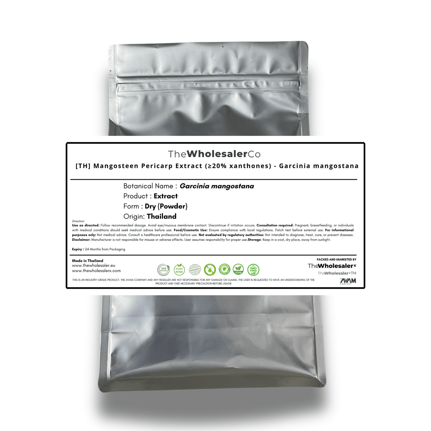 [TH] Mangosteen Pericarp Extract (≥20% xanthones) - Garcinia mangostana