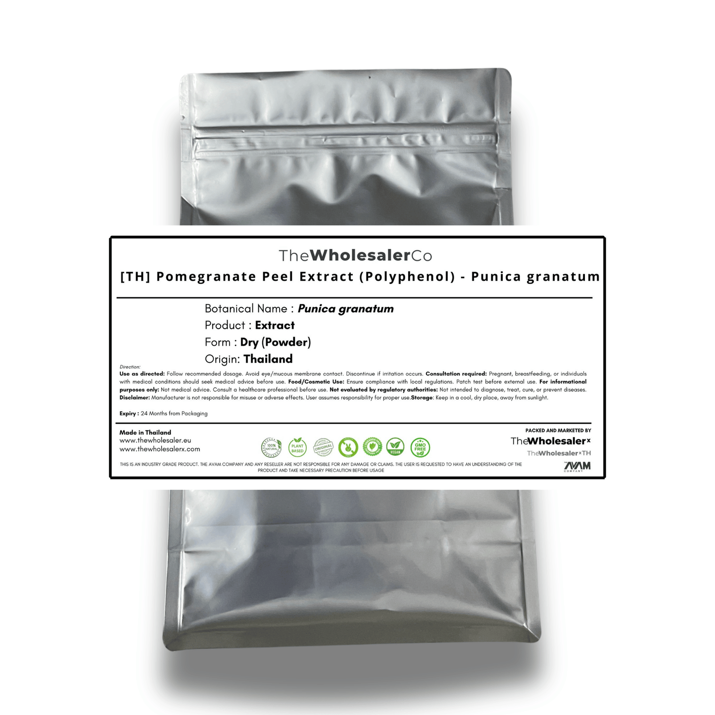 [TH] Pomegranate Peel Extract (Polyphenol) - Punica granatum